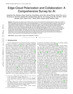 Edge-Cloud Polarization and Collaboration: A Comprehensive Survey for AI