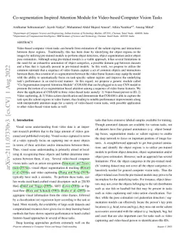 Co-segmentation Inspired Attention Module for Video-based Computer
  Vision Tasks