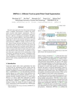 DRINet++: Efficient Voxel-as-point Point Cloud Segmentation