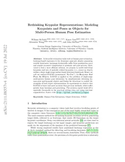 Rethinking Keypoint Representations: Modeling Keypoints and Poses as
  Objects for Multi-Person Human Pose Estimation
