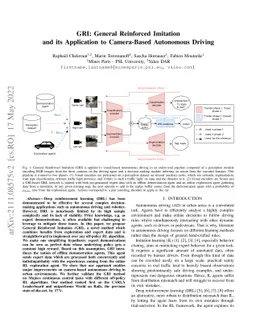 GRI: General Reinforced Imitation and its Application to Vision-Based
  Autonomous Driving