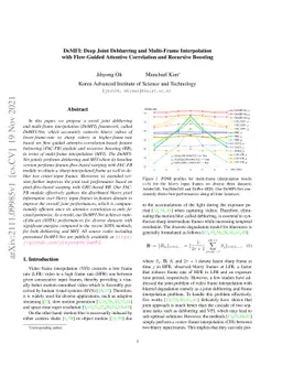 DeMFI: Deep Joint Deblurring and Multi-Frame Interpolation with
  Flow-Guided Attentive Correlation and Recursive Boosting