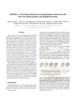 RMSMP: A Novel Deep Neural Network Quantization Framework with Row-wise
  Mixed Schemes and Multiple Precisions
