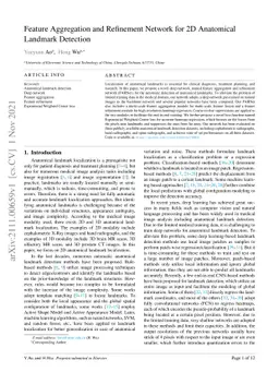 Feature Aggregation and Refinement Network for 2D AnatomicalLandmark
  Detection