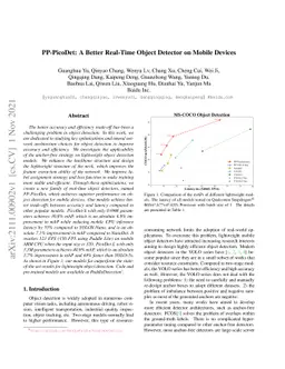 PP-PicoDet: A Better Real-Time Object Detector on Mobile Devices