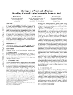 Marriage is a Peach and a Chalice: Modelling Cultural Symbolism on the
  SemanticWeb