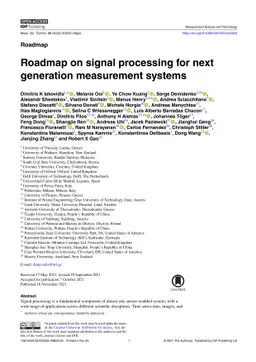 Roadmap on Signal Processing for Next Generation Measurement Systems