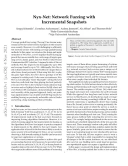 Nyx-Net: Network Fuzzing with Incremental Snapshots