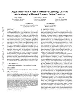 Augmentations in Graph Contrastive Learning: Current Methodological
  Flaws & Towards Better Practices