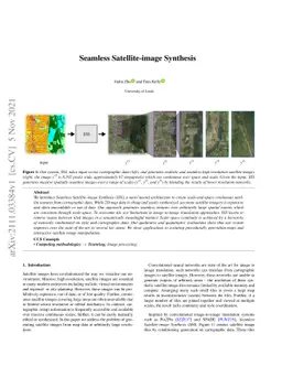 Seamless Satellite-image Synthesis
