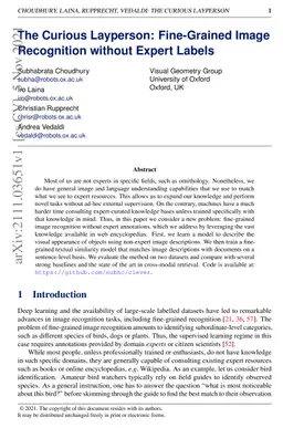 The Curious Layperson: Fine-Grained Image Recognition without Expert
  Labels