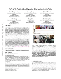 AVA-AVD: Audio-Visual Speaker Diarization in the Wild