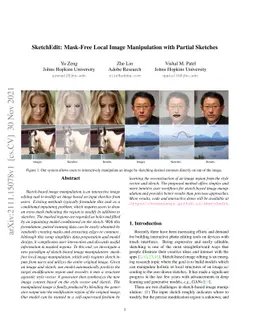 SketchEdit: Mask-Free Local Image Manipulation with Partial Sketches