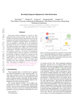Revisiting Temporal Alignment for Video Restoration
