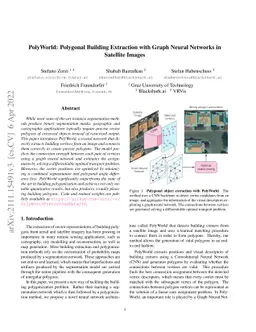 PolyWorld: Polygonal Building Extraction with Graph Neural Networks in
  Satellite Images