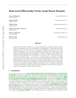 Node-Level Differentially Private Graph Neural Networks
