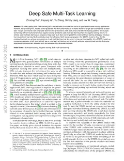 Deep Safe Multi-Task Learning