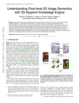 Understanding Pixel-level 2D Image Semantics with 3D Keypoint Knowledge
  Engine