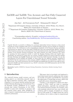 XnODR and XnIDR: Two Accurate and Fast Fully Connected Layers For
  Convolutional Neural Networks