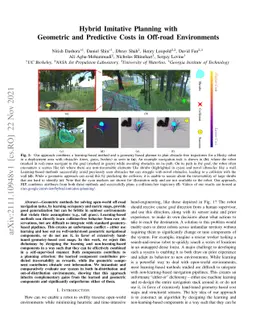 Hybrid Imitative Planning with Geometric and Predictive Costs in
  Off-road Environments