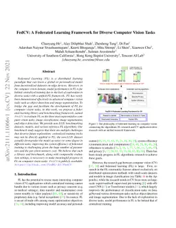 FedCV: A Federated Learning Framework for Diverse Computer Vision Tasks