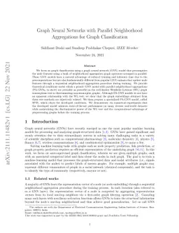 Graph Neural Networks with Parallel Neighborhood Aggregations for Graph
  Classification