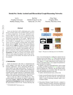 StrokeNet: Stroke Assisted and Hierarchical Graph Reasoning Networks