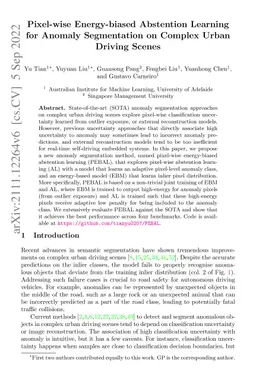 Pixel-wise Energy-biased Abstention Learning for Anomaly Segmentation on
  Complex Urban Driving Scenes
