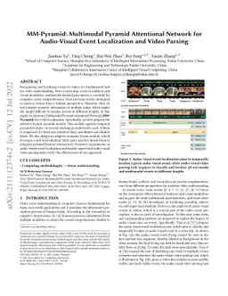 MM-Pyramid: Multimodal Pyramid Attentional Network for Audio-Visual
  Event Localization and Video Parsing