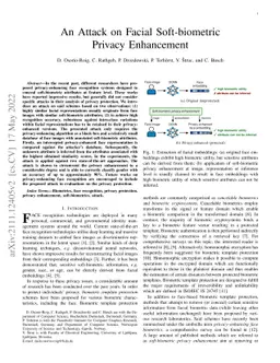 An Attack on Facial Soft-biometric Privacy Enhancement