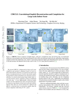 CIRCLE: Convolutional Implicit Reconstruction and Completion for
  Large-scale Indoor Scene