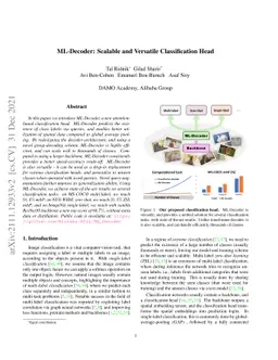 ML-Decoder: Scalable and Versatile Classification Head