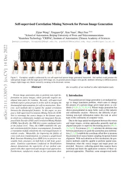Self-supervised Correlation Mining Network for Person Image Generation