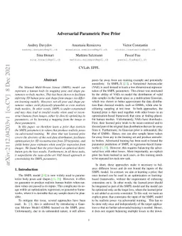 Adversarial Parametric Pose Prior