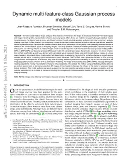 Dynamic multi feature-class Gaussian process models