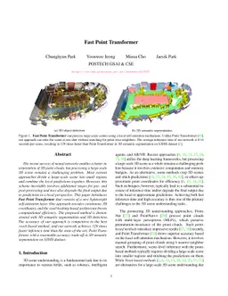 Fast Point Transformer