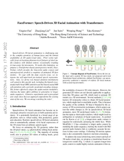 FaceFormer: Speech-Driven 3D Facial Animation with Transformers
