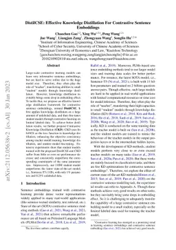 DistilCSE: Effective Knowledge Distillation For Contrastive Sentence
  Embeddings
