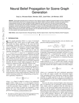 Neural Belief Propagation for Scene Graph Generation