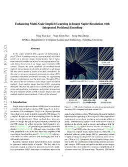 Enhancing Multi-Scale Implicit Learning in Image Super-Resolution with
  Integrated Positional Encoding