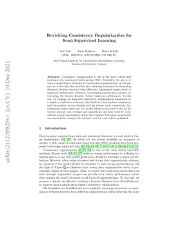 Revisiting Consistency Regularization for Semi-Supervised Learning