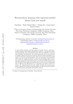 Retrosynthetic Planning with Experience-Guided Monte Carlo Tree Search