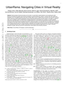 UrbanRama: Navigating Cities in Virtual Reality