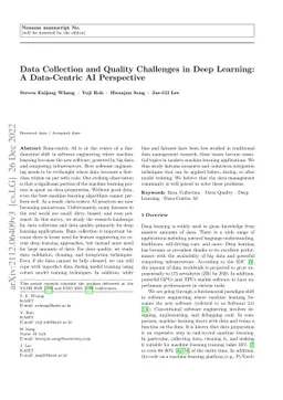 Data Collection and Quality Challenges in Deep Learning: A Data-Centric
  AI Perspective