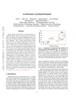 An Informative Tracking Benchmark
