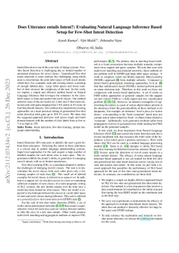 Exploring the Limits of Natural Language Inference Based Setup for
  Few-Shot Intent Detection