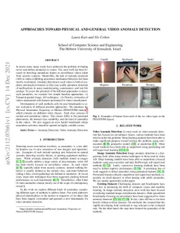 Approaches Toward Physical and General Video Anomaly Detection