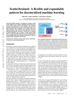 Scatterbrained: A flexible and expandable pattern for decentralized
  machine learning