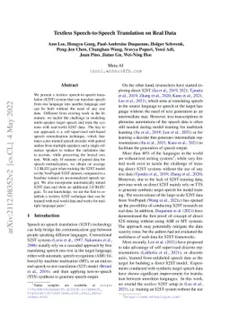 Textless Speech-to-Speech Translation on Real Data