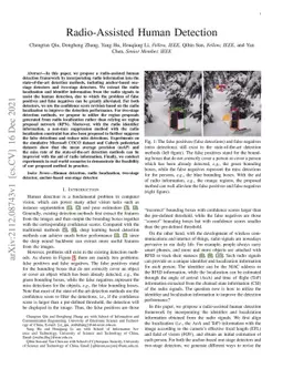 Radio-Assisted Human Detection